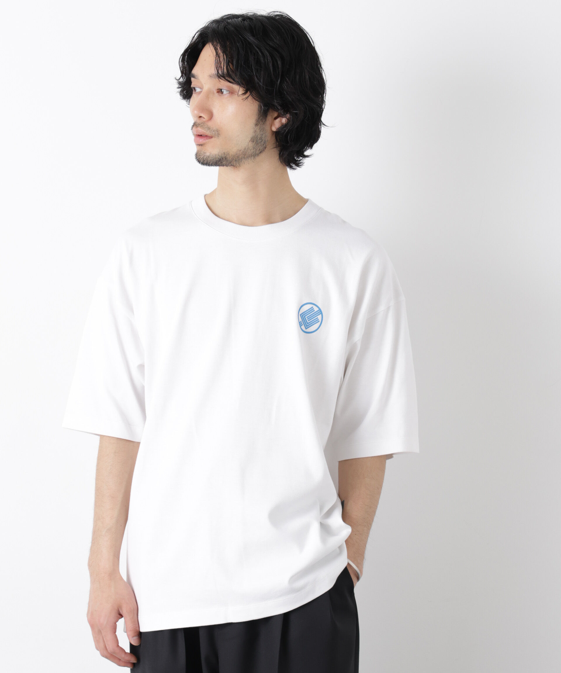 nano･universe「EIBUN&times;Anti Soaked(R)　汗染み防止Tシャツ」|Tシャツ・カットソー|パターン1