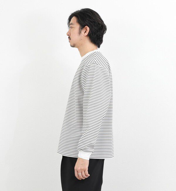 NOLLEY'S goodman「シルケットボーダーロンＴ 26SS」|Tシャツ・カットソー|