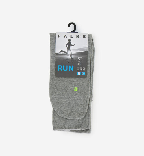 FALKE 「FALKE | 16605 RUN SOCKS MEN」|ソックス|LTGREY