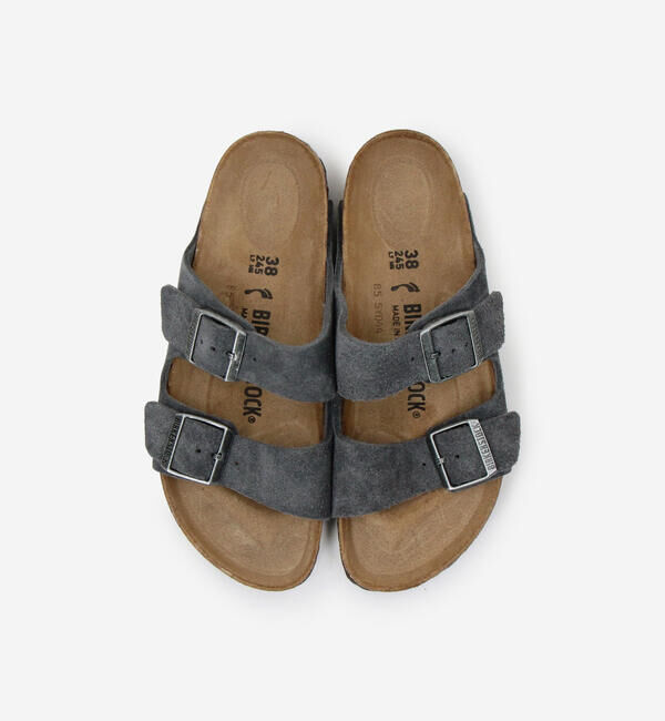  「BIRKENSTOCK | ARIZONA LEVE CHARCOAL WOMEN」|サンダル|CHARCOAL