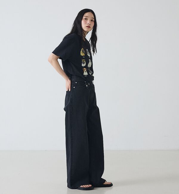 Rouge vif「【JERZEES/ジャージーズ】9DOGS半袖Tシャツ/犬/半袖【WEB限定】」|Tシャツ・カットソー|
