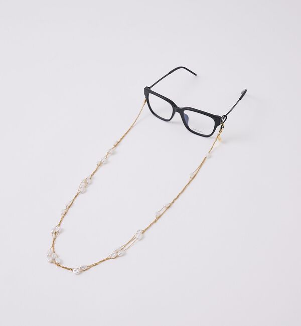 The Store by C' 「【SUNNY CORDS】Pearly rain／グラスチェーン」|メガネ|