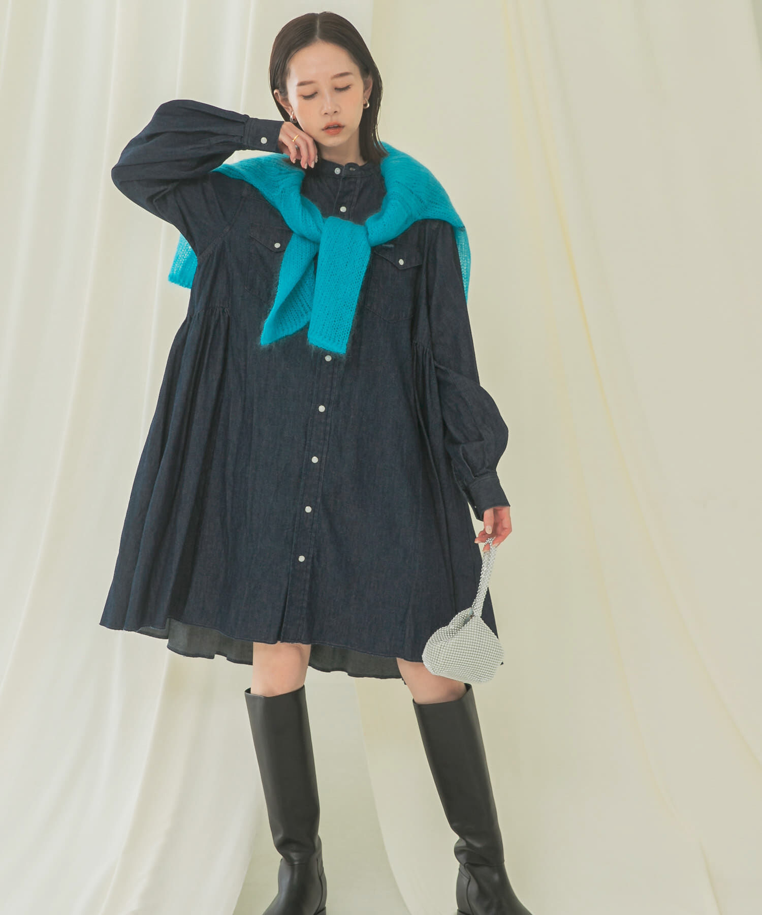 URBAN RESEARCH ROSSO「『別注』Wrangler&times;ROSSO　WESTERN MINI DRESS」|ワンピース|