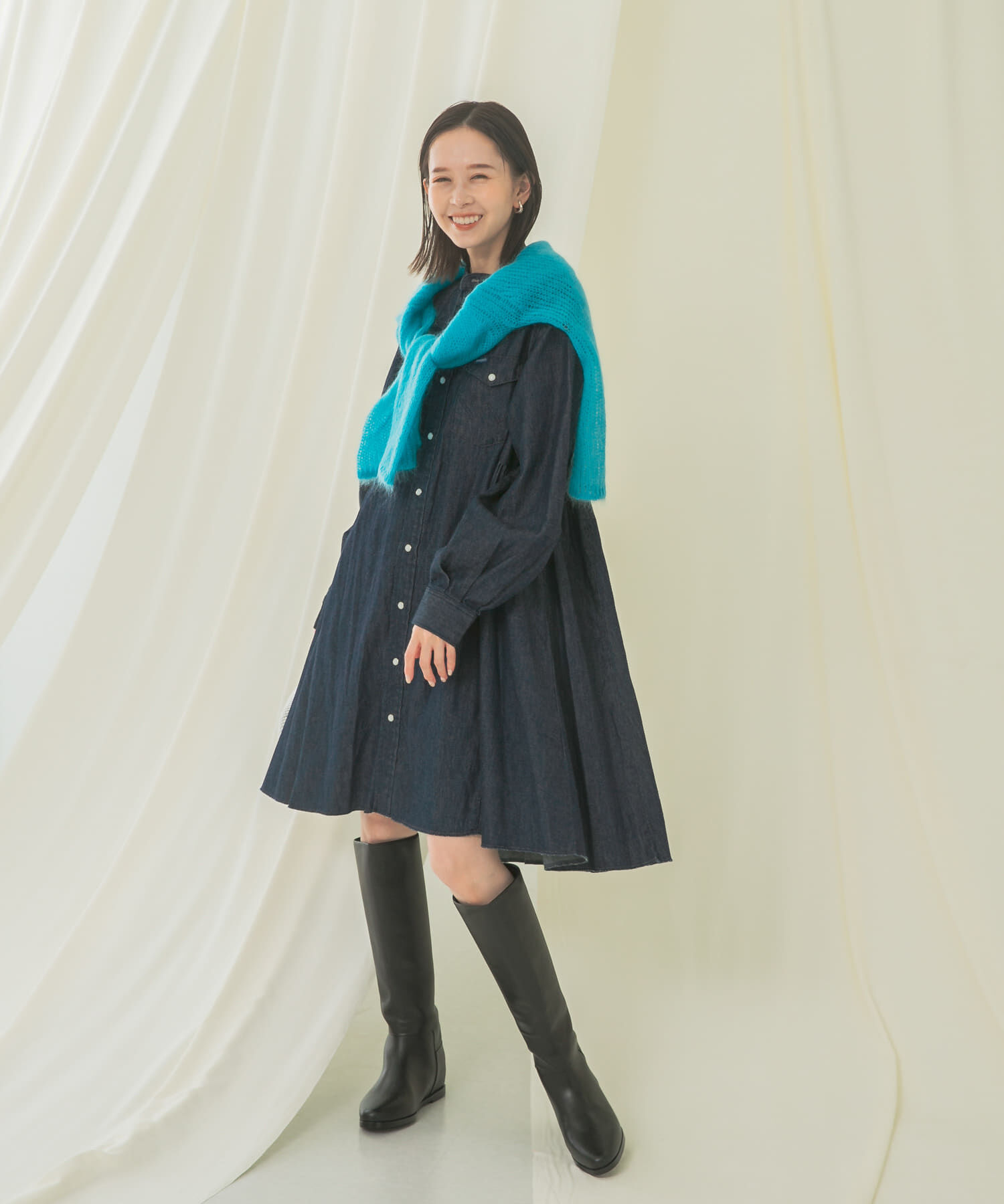 URBAN RESEARCH ROSSO「『別注』Wrangler&times;ROSSO　WESTERN MINI DRESS」|ワンピース|