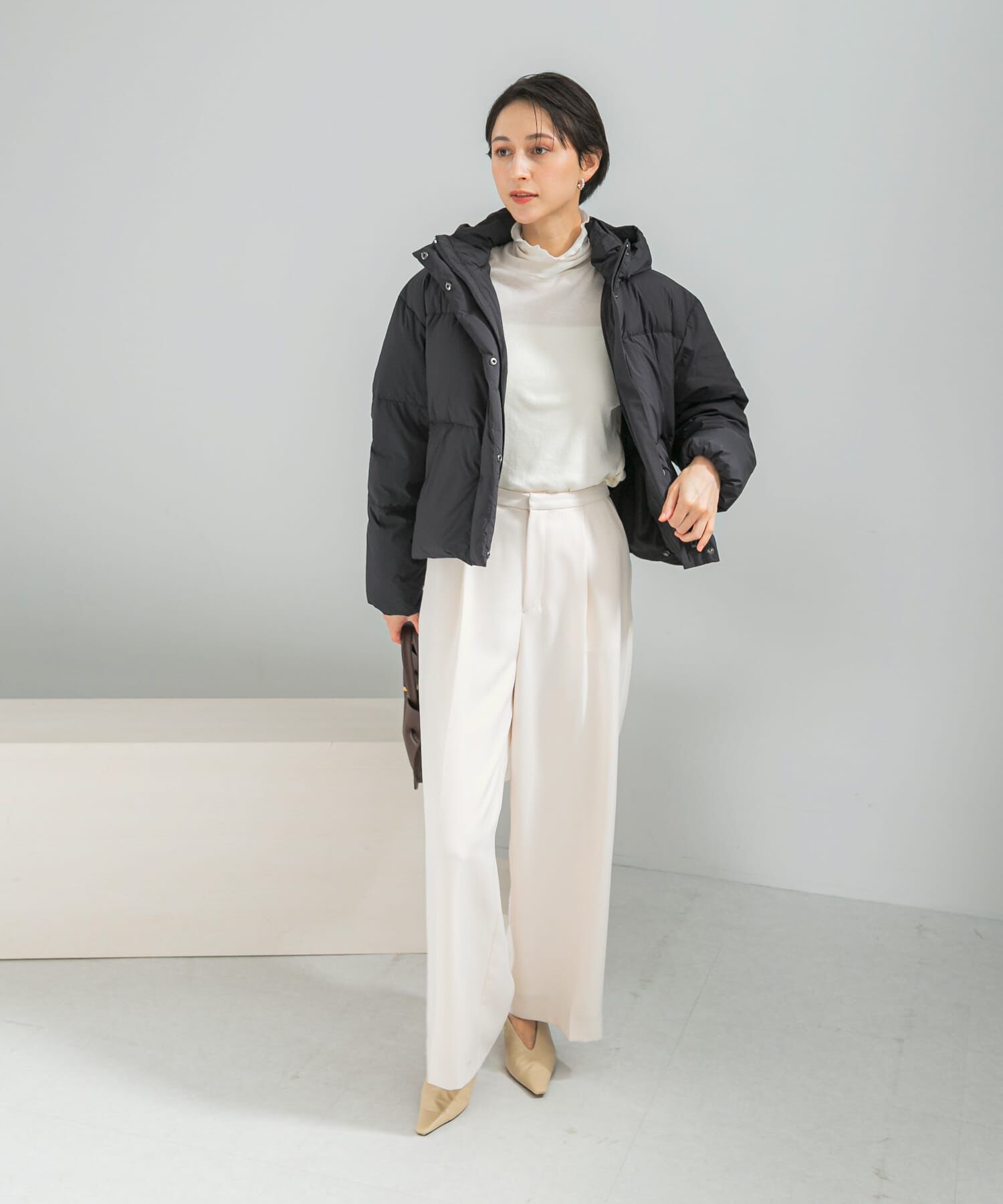 URBAN RESEARCH ROSSO「FRENCH DOWNショートダウンコート」|ダウン|