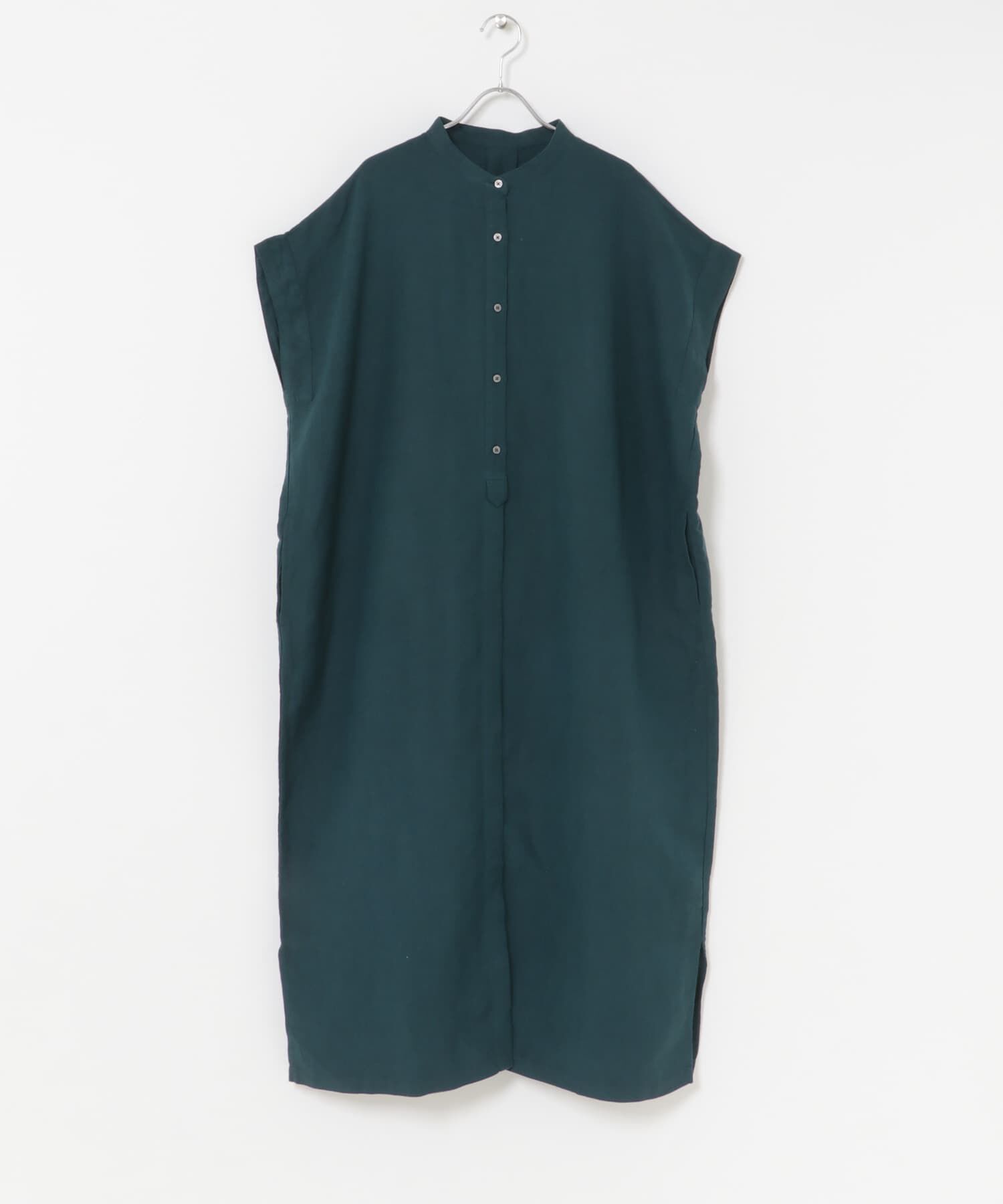 URBAN RESEARCH DOORS「FORK&SPOON　リネンレーヨンシャツワンピース」|ワンピース|
