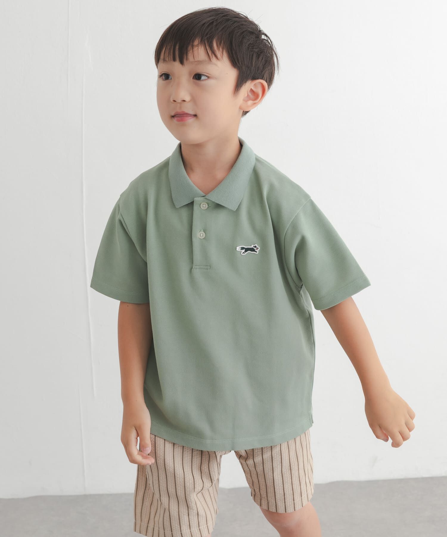 URBAN RESEARCH DOORS「『別注』『親子リンク』PENNEYS&times;DOORS　THE FOX鹿の子ポロシャツ(KIDS)」|その他|