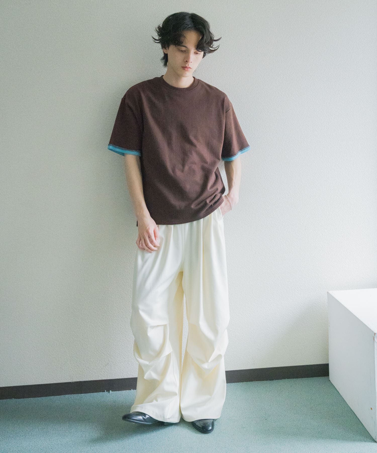 SENSE OF PLACE by URBAN RESEARCH「ダブルフェイス裏毛ショートスリーブTシャツ」|Tシャツ・カットソー|