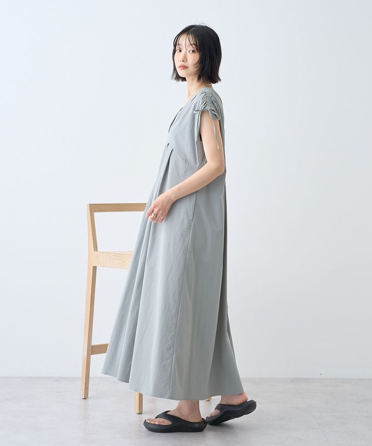 AMERICAN HOLIC「【マルチ機能】Vネックドロストショルダーワンピース」|ワンピース|