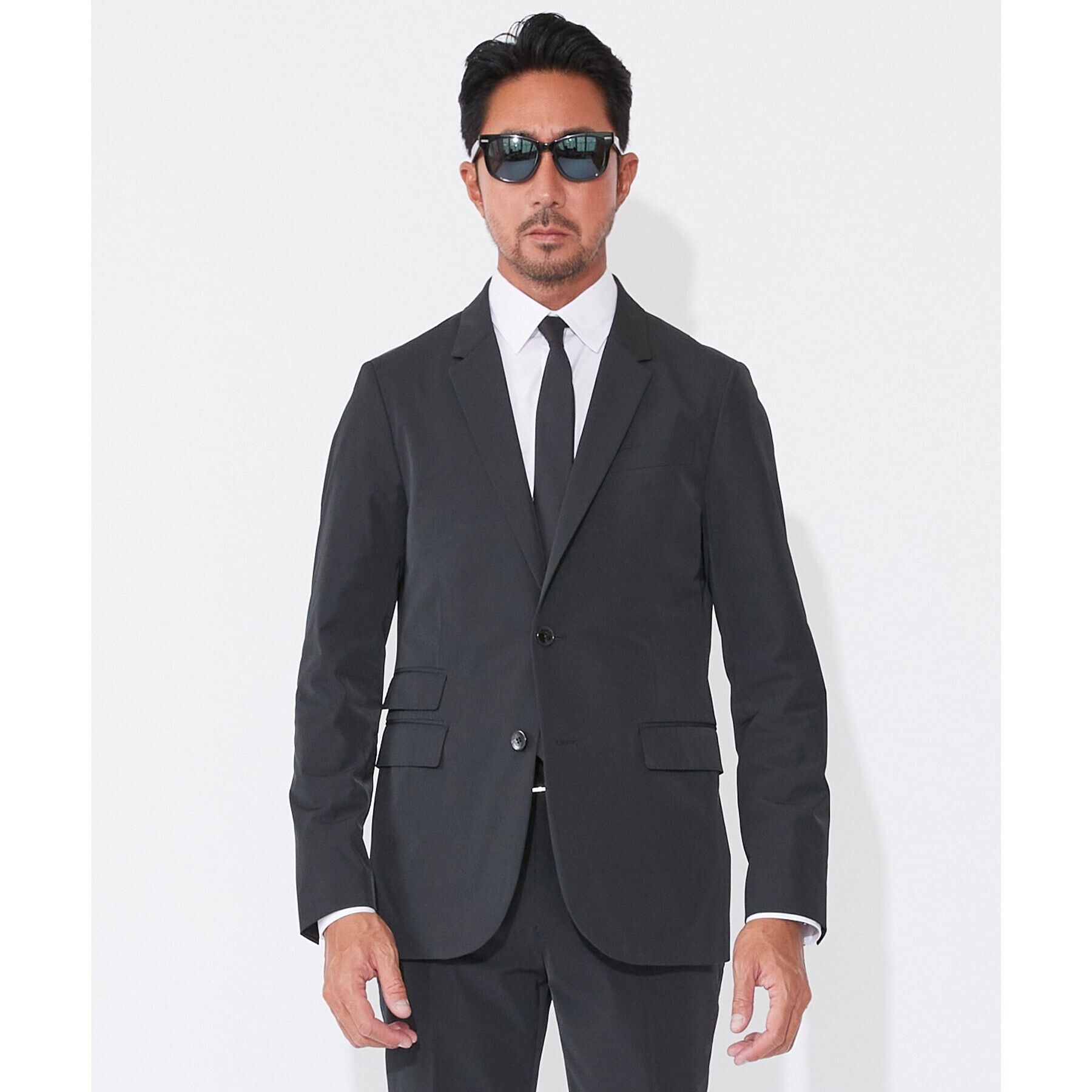 DRESSTERIOR「【干場義雅&times;DRESSTERIOR】【セットアップ可】テーラードジャケット」|テーラードジャケット|ブラック(019)