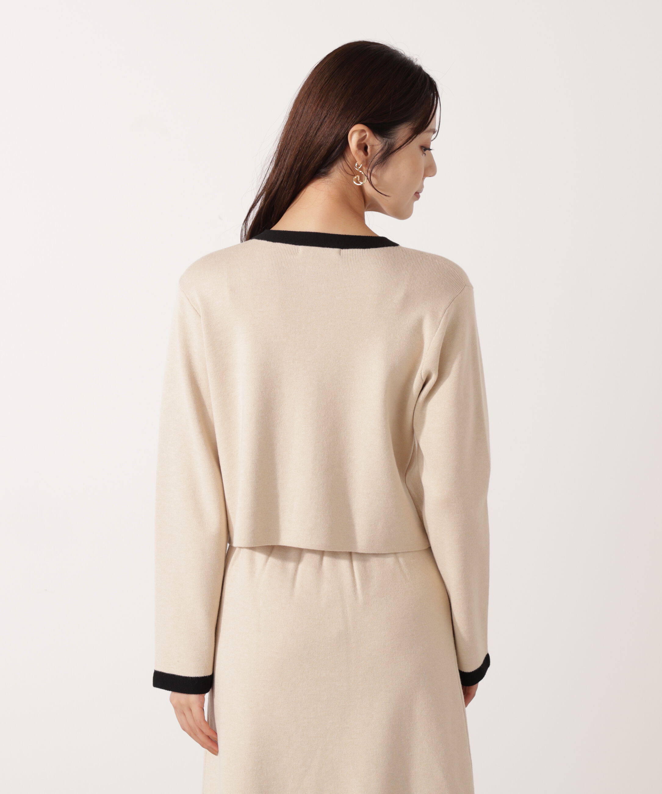 PROPORTION BODY DRESSING「ニットジャケット 25AW」|ニット・セーター|