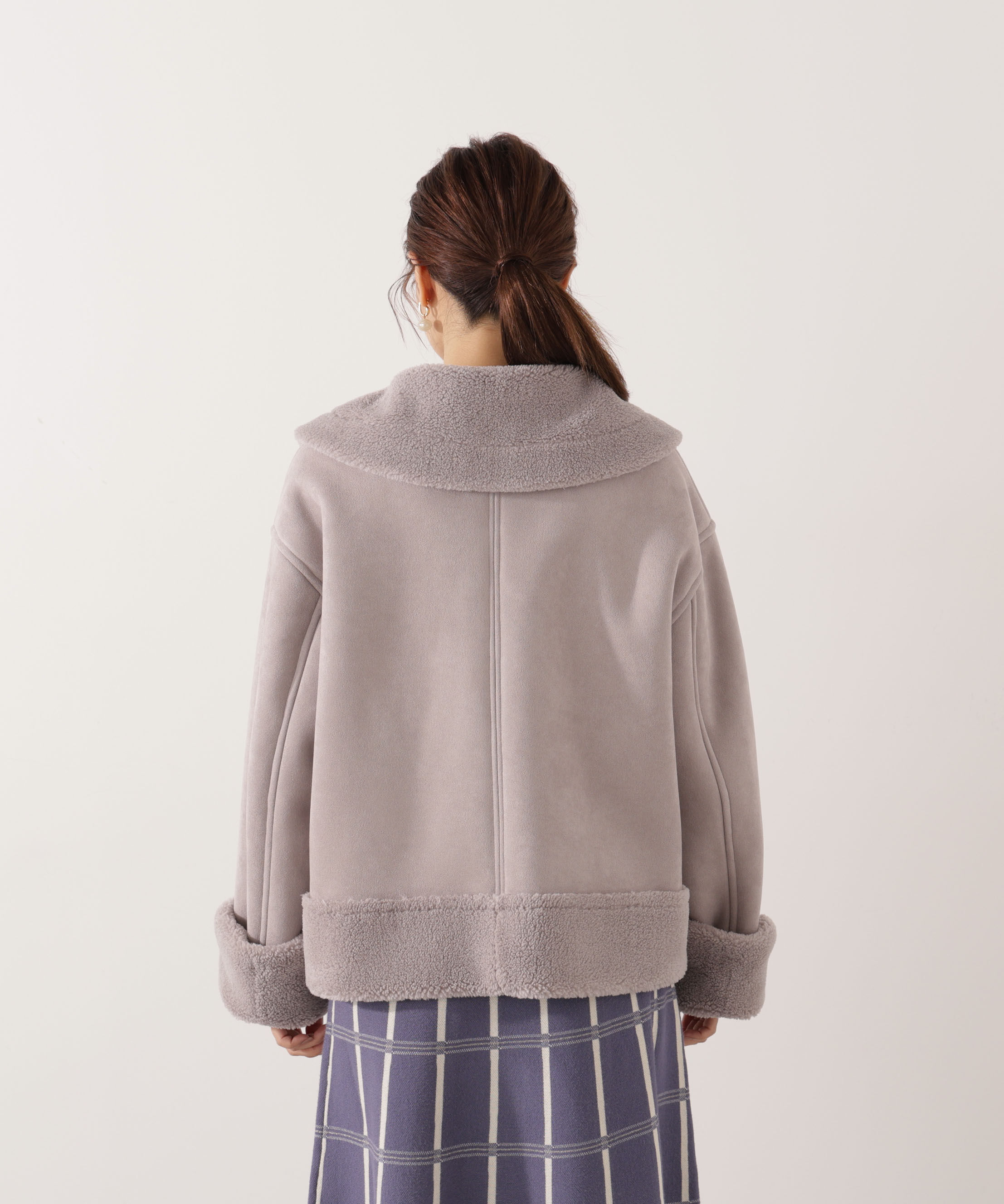 PROPORTION BODY DRESSING「フェイクムートン 25AW」|ブルゾン・スタジャン|