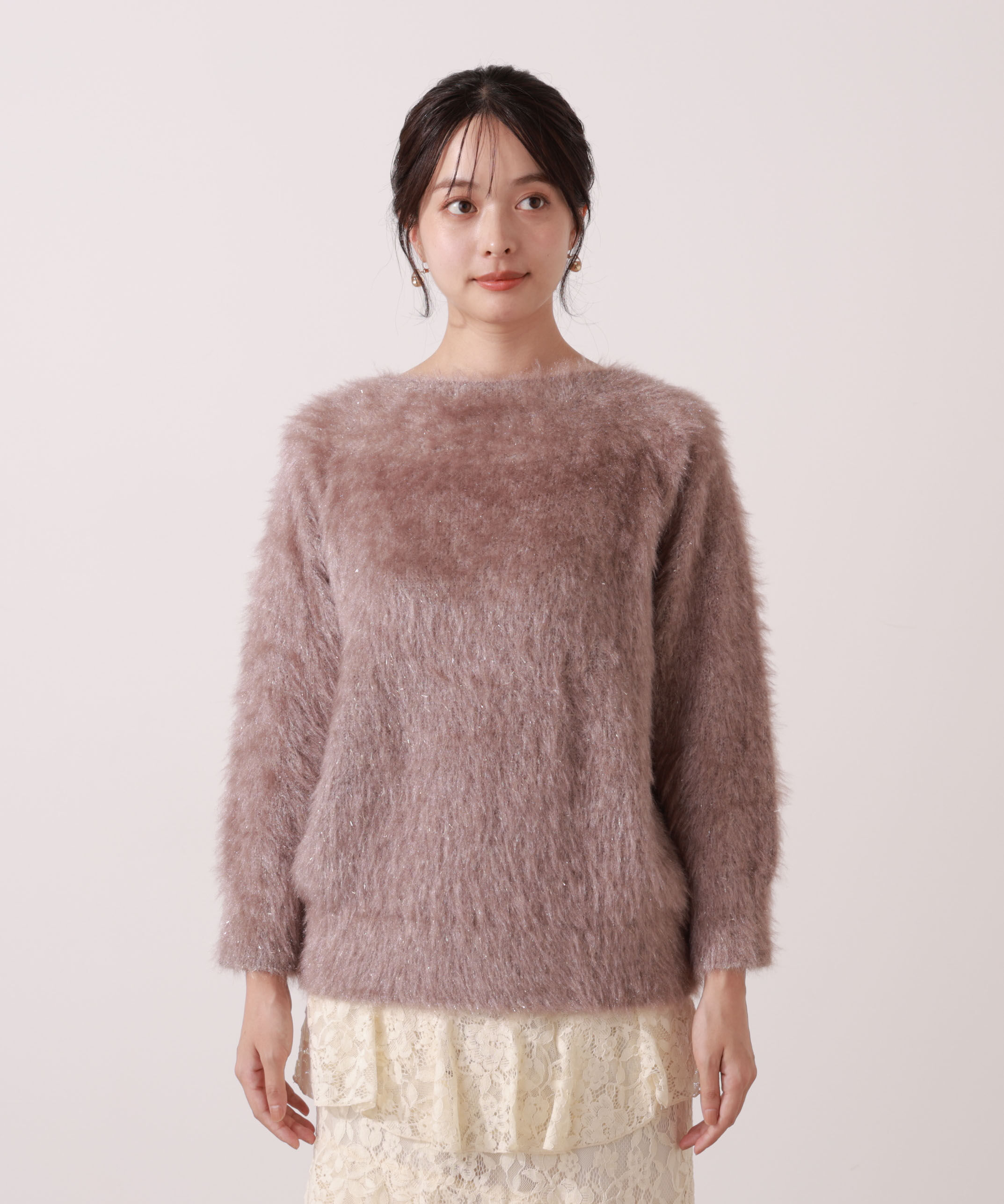 PROPORTION BODY DRESSING「ヘアリーニット 25AW」|ニット・セーター|