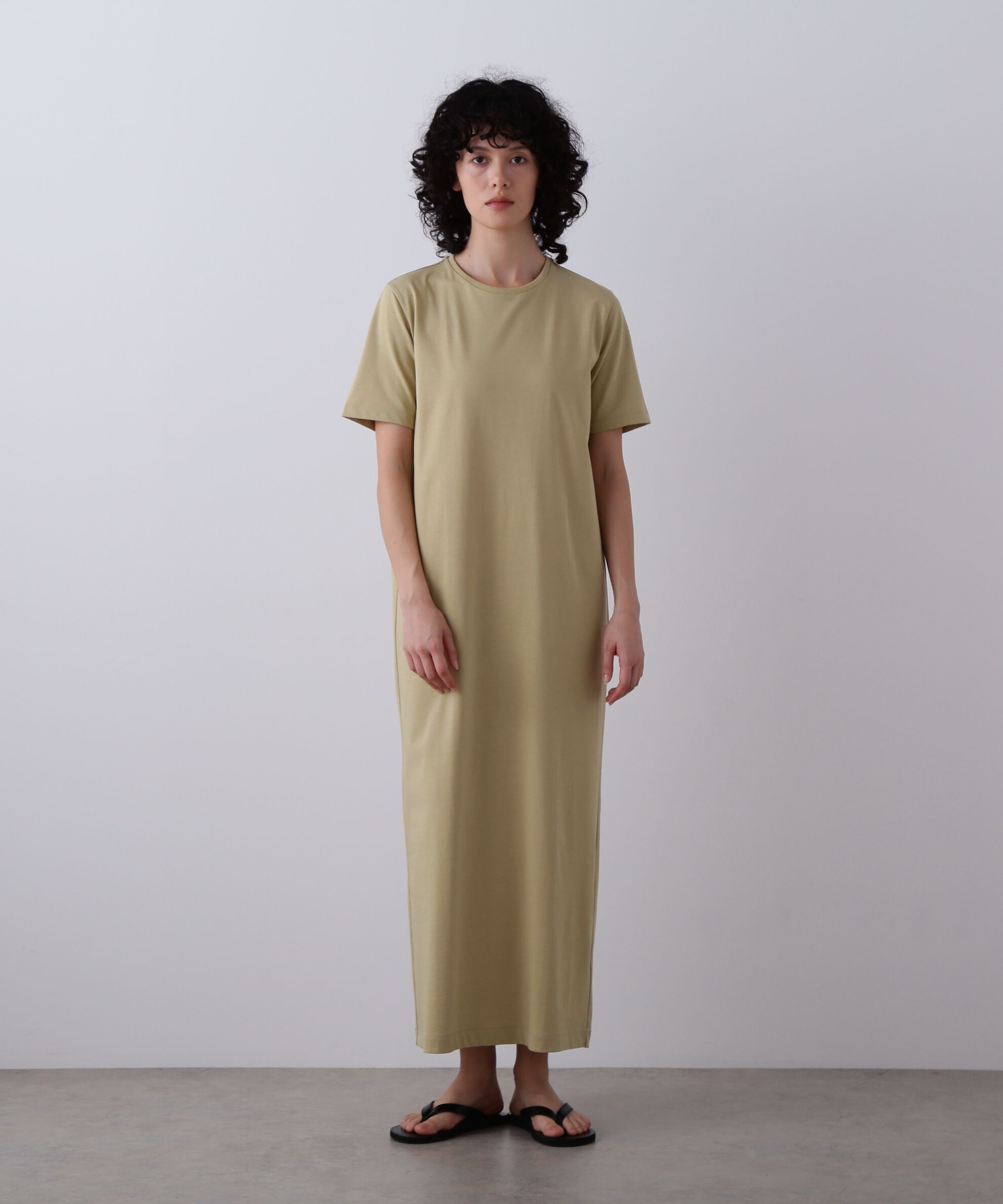 YLEVE 「YLEVE / ORGANIC COTTON BIO T ONE PIECE」|ワンピース|イエロー