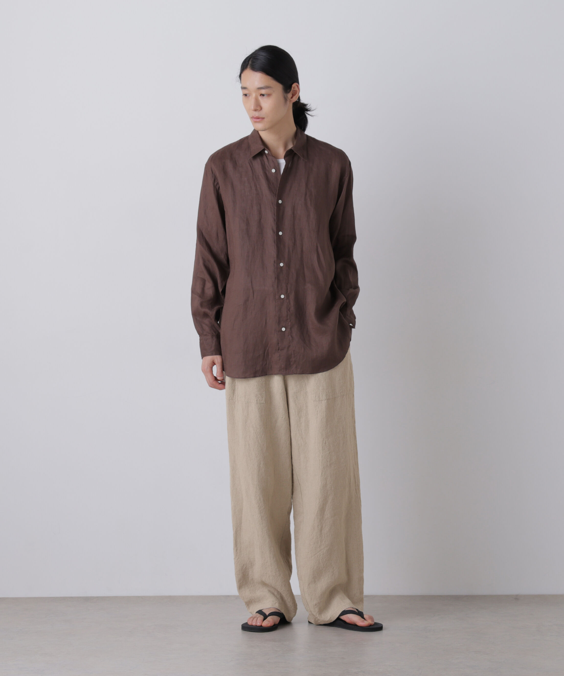 YLEVE 「YLEVE / LINEN CANVAS EAZY PANTS」|その他|