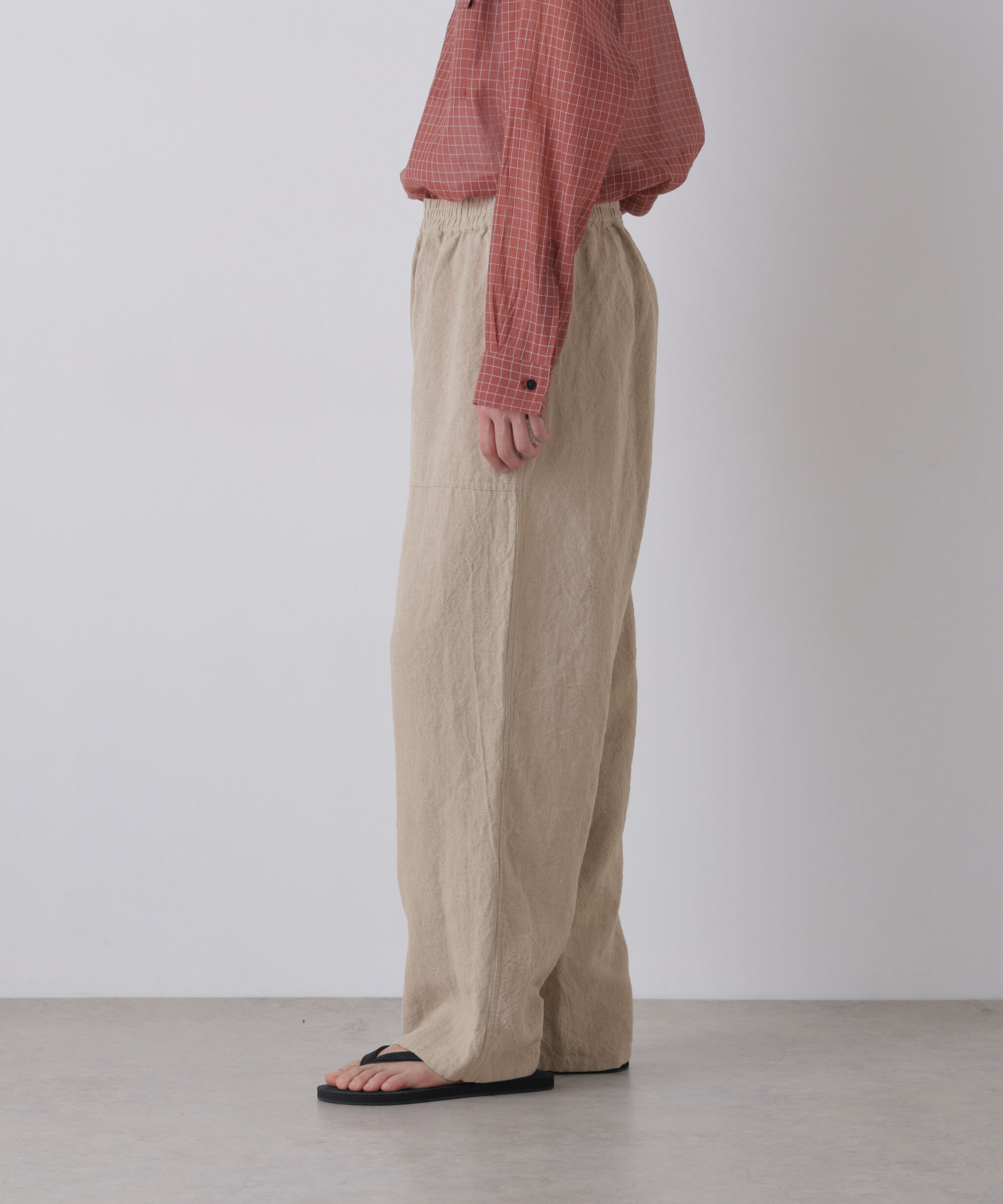 YLEVE 「YLEVE / LINEN CANVAS EAZY PANTS」|その他|
