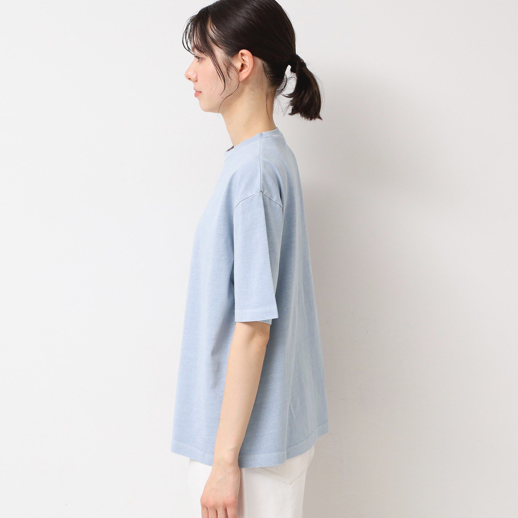Dessin「【ユニセックス・洗える】ロゴ入りピグメントTシャツ」|Tシャツ・カットソー|