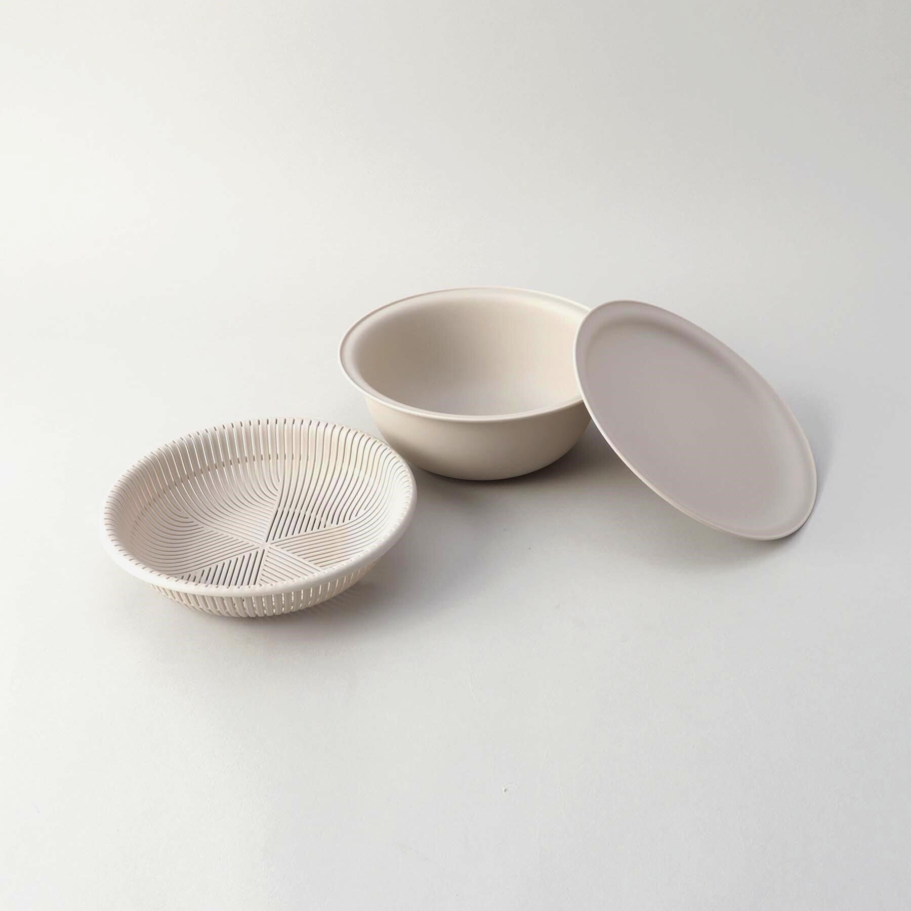 212 KITCHEN STORE「きほんの道具 ザルボウル21cm GY ＜marna マーナ＞」|食器・キッチングッズ|その他