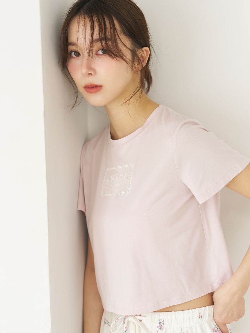 SNIDEL HOME「【Moilis】Ｔシャツ」|ルームウェア|PNK