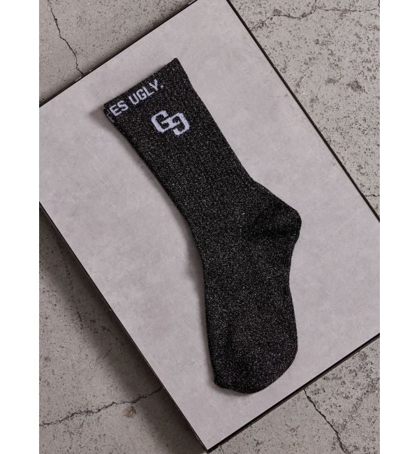 GYDA「GG BUNNY FACEラメSOX」|ソックス|