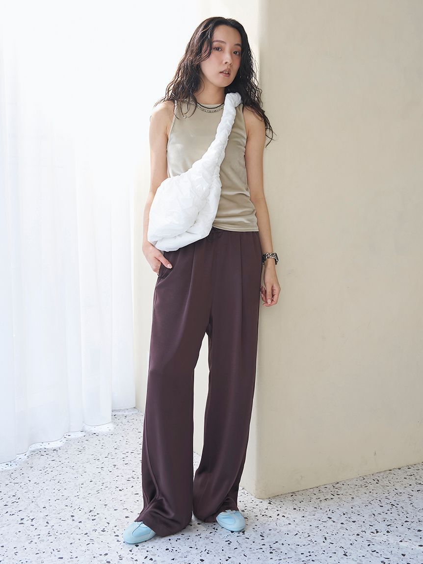 emmi atelier「2wayベロアタンクトップ」|タンクトップ|