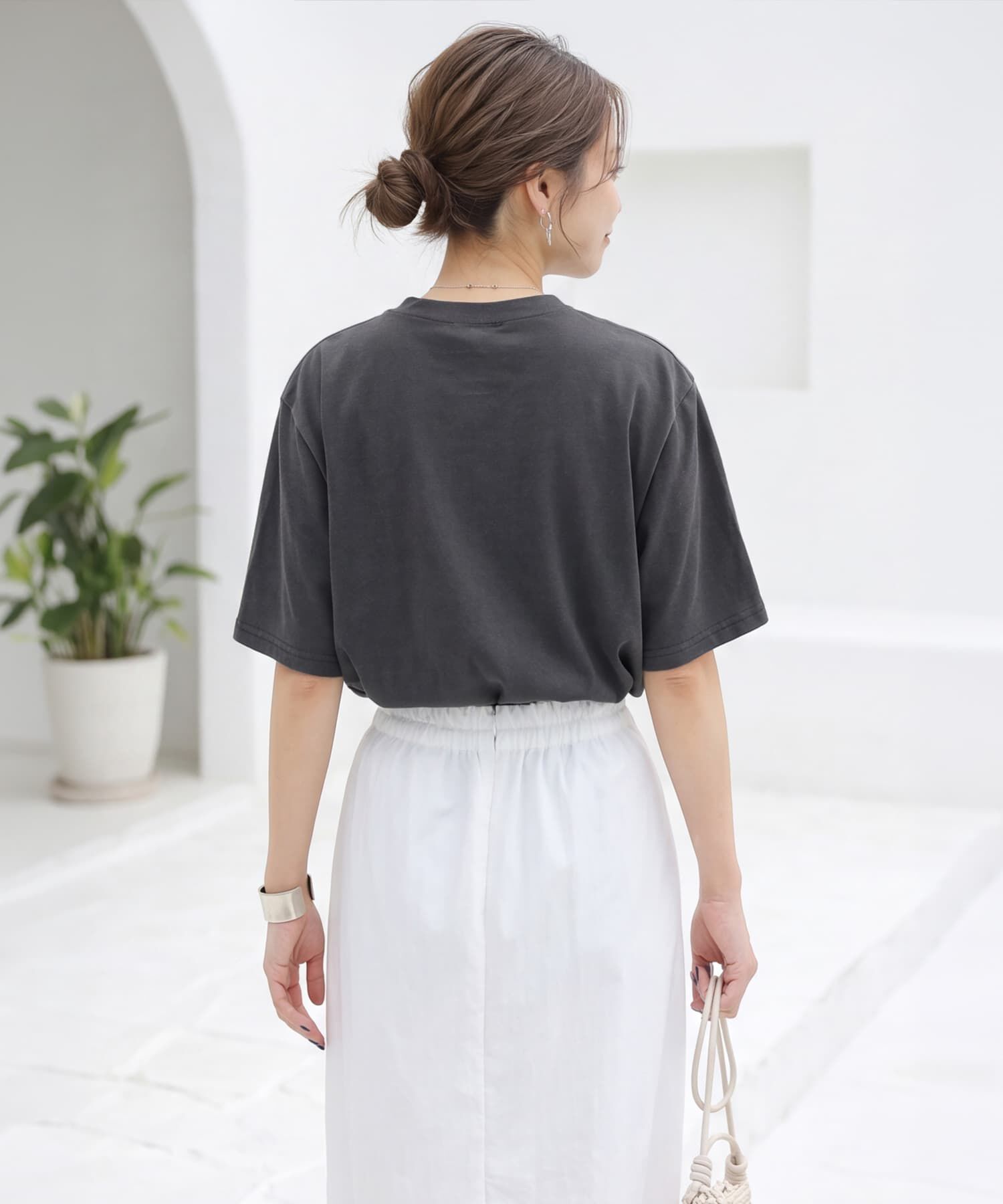 STYLE DELI「質感加工ロゴTシャツ／GABRIEL」|Tシャツ・カットソー|