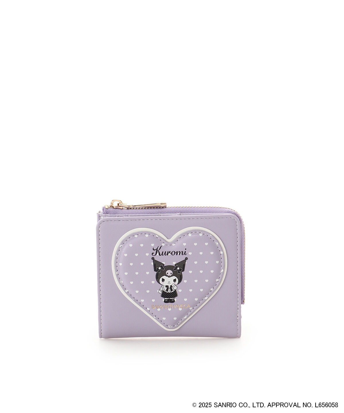 Samantha Vega「「クロミコレクション」折財布」|財布|ラベンダー