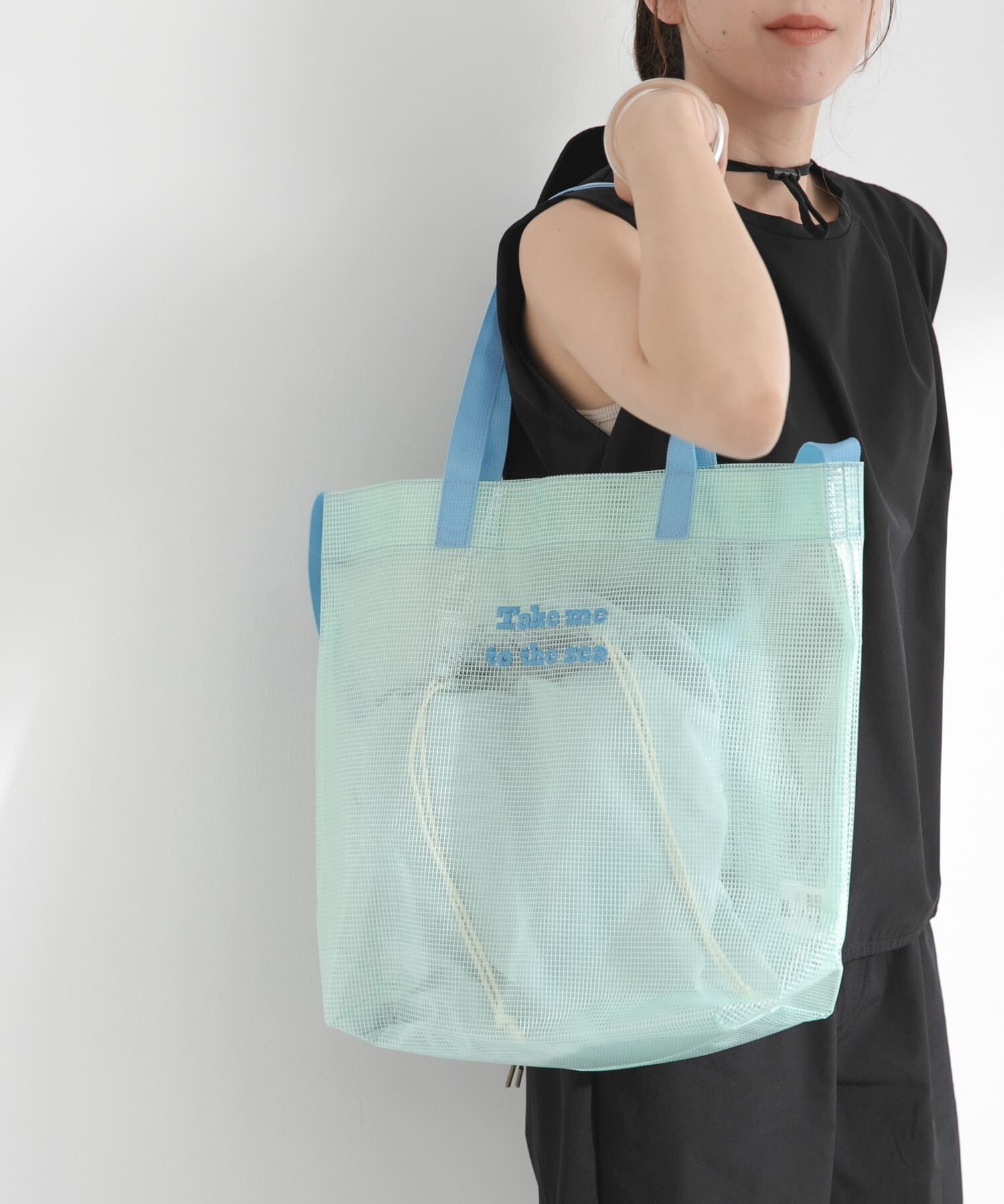 Sonny Label 「ポーチ付ビッグプールバッグ」|トートバッグ|