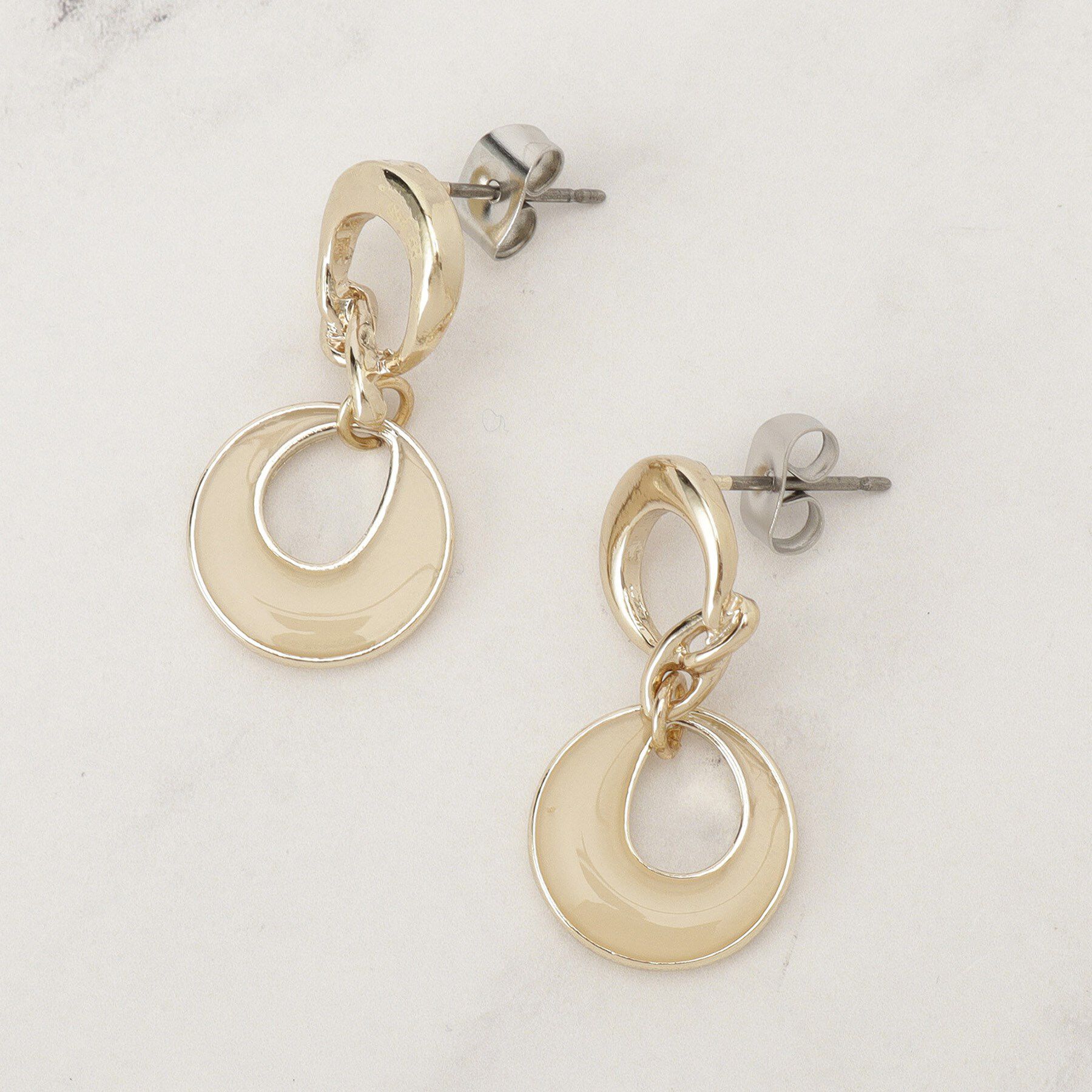 SHOO･LA･RUE「カラーエポピアス」|ピアス|ゴールド(007)