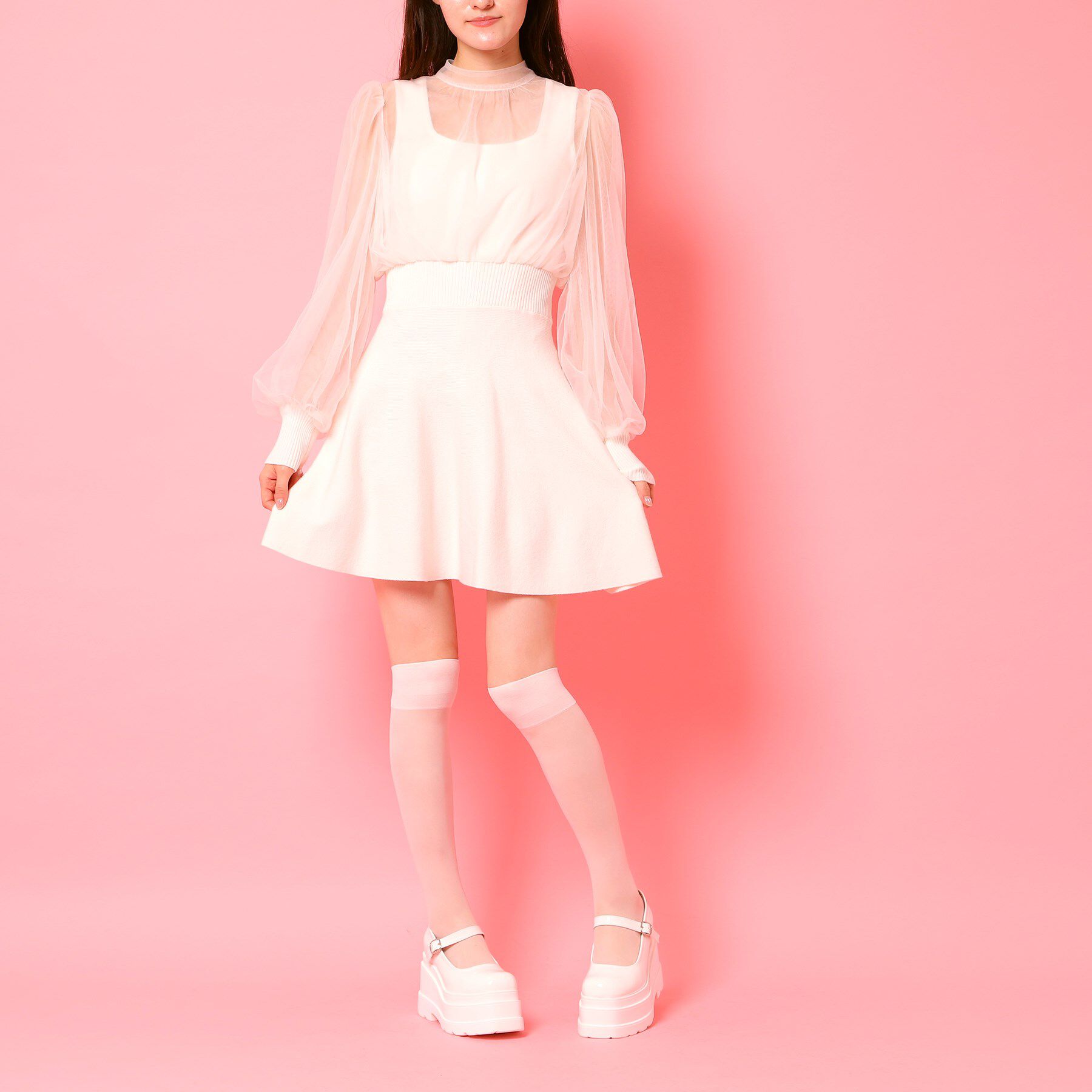 csT&P「ストラップ厚底パンプス」|パンプス|