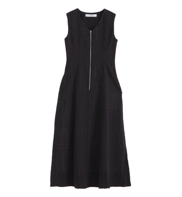 LAGUNAMOON「フロントZIPミックスカラーワンピース」|ワンピース|