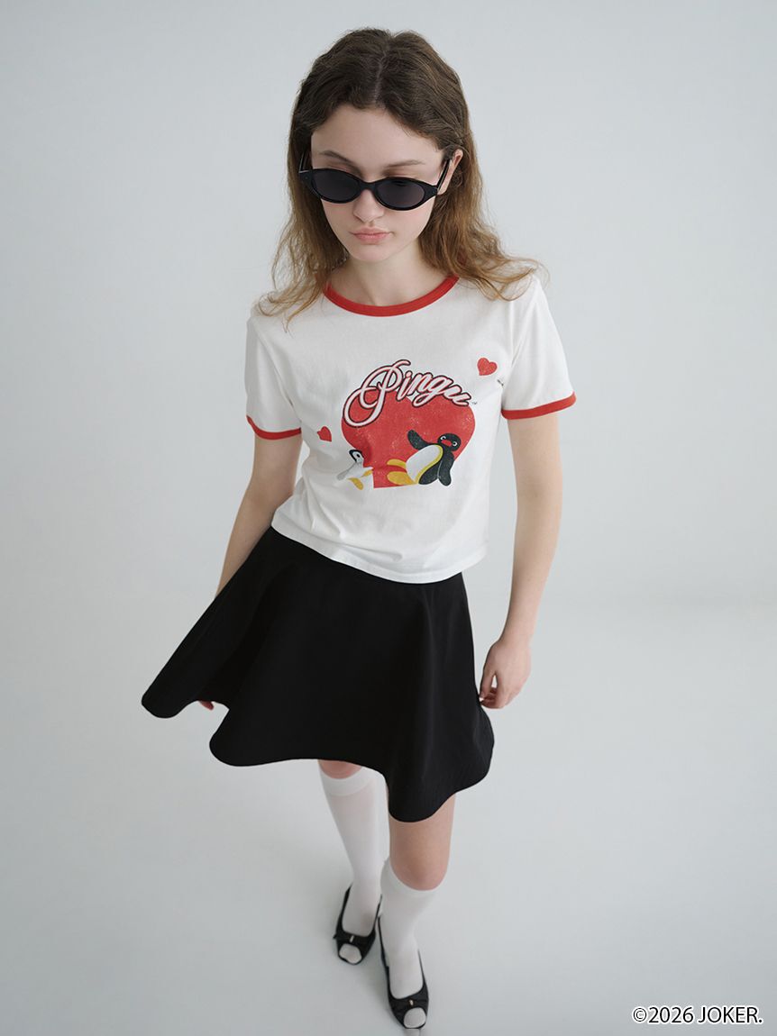 SNIDEL「【PINGU(TM)】バリエリンガーTシャツ」|Tシャツ・カットソー|