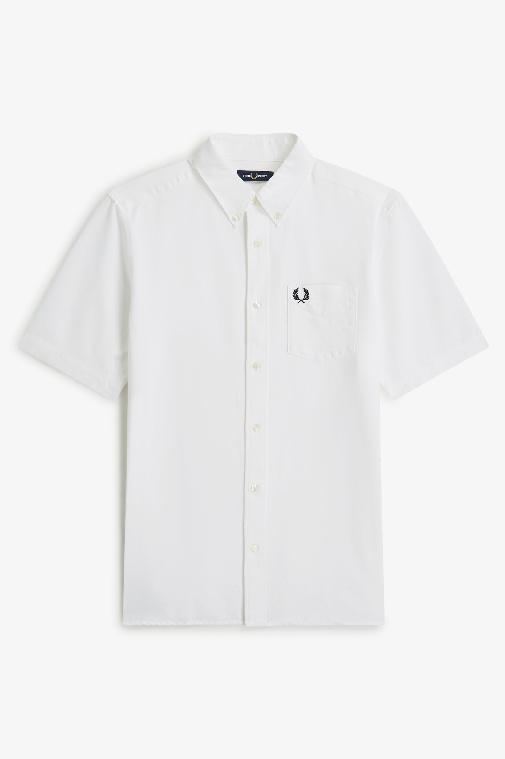 FRED PERRY 「Oxford Short Sleeve Shirt／オックスフォードショートスリーブシャツ」|シャツ・ブラウス|WHITE