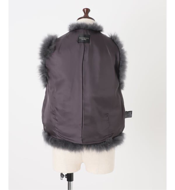 VERMEIL par iena「《予約》Cashmere Fur gilet」|その他|