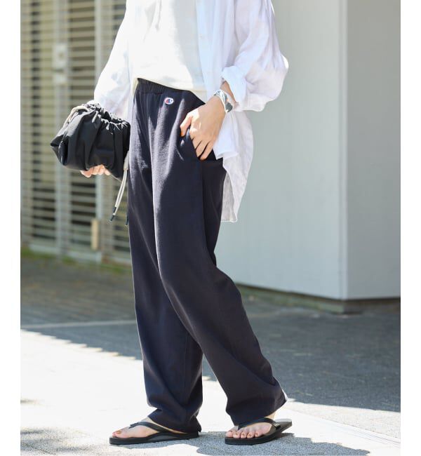 FRAMeWORK「≪追加≫CHAMPION/チャンピオン 別注JERSEY EASYパンツ」|その他|ブラック