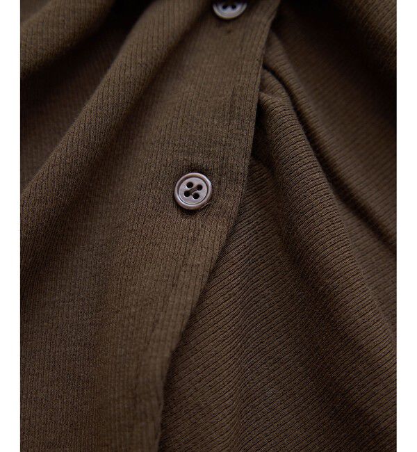 VIS「【WEB限定】フロントシャーリングトップス」|Tシャツ・カットソー|