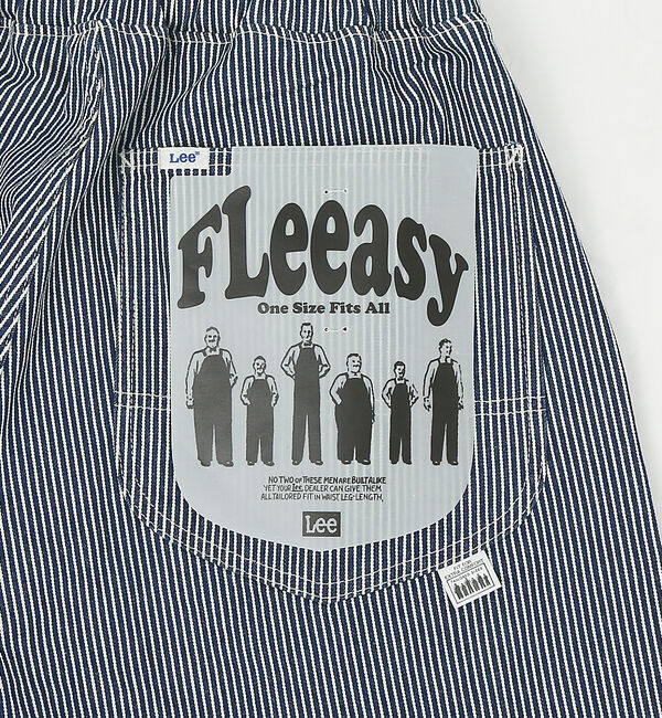 ABAHOUSE「【Lee】XS～XXLまでこれ一本でカバー フリーサイズ リラックスワイドパンツ」|デニム|