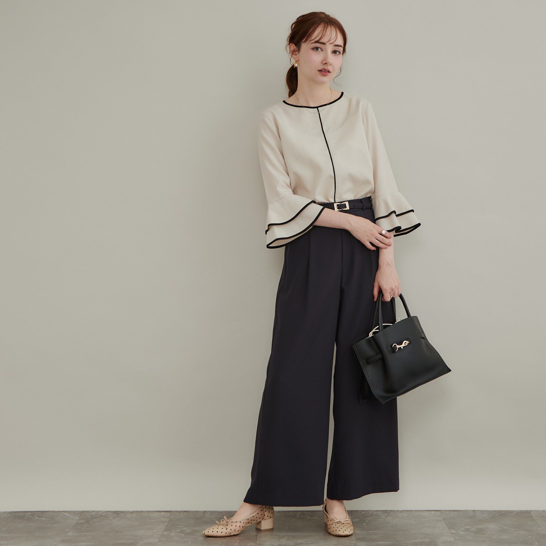 Couture broach「タックワイドパンツ」|その他|