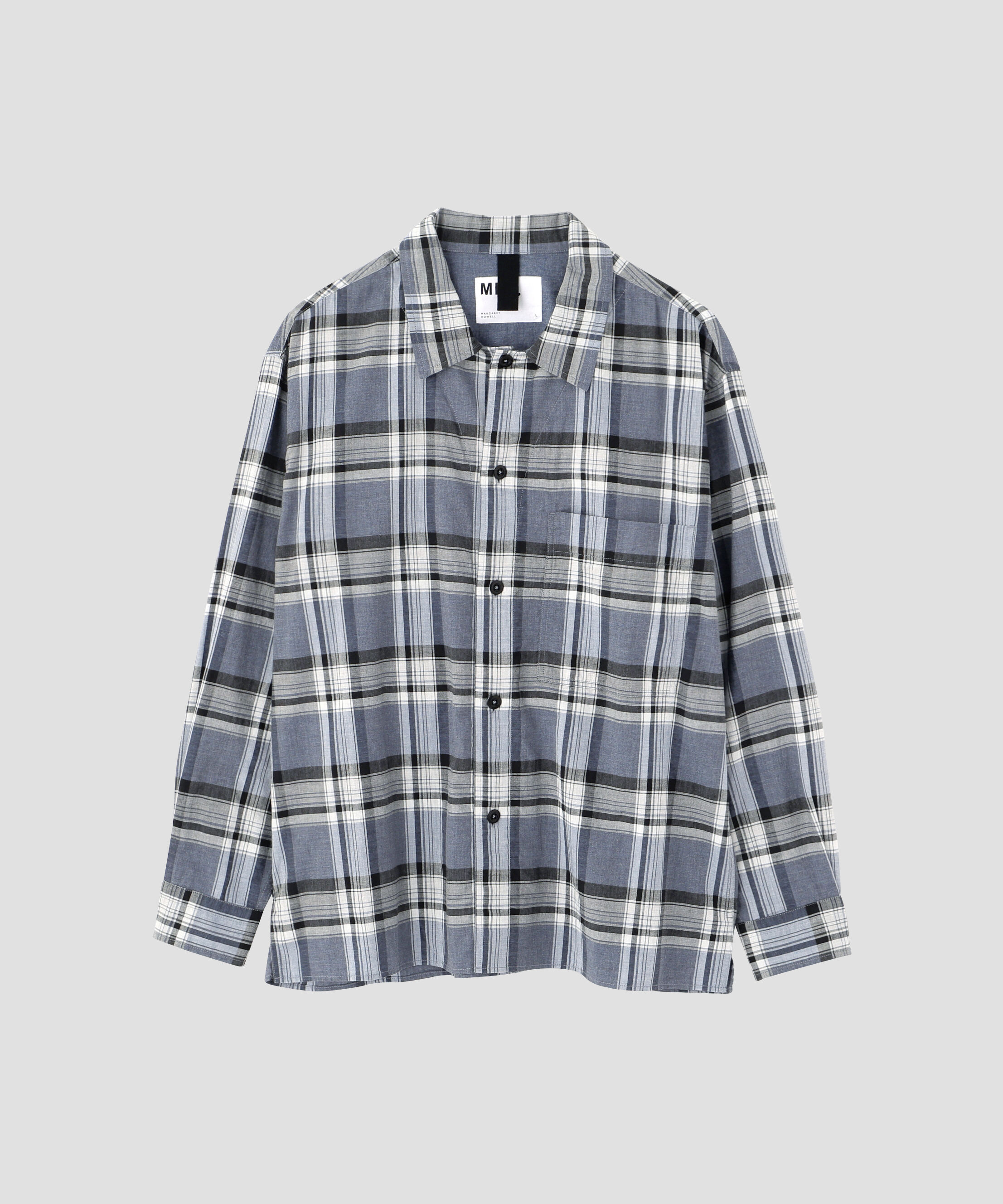 MHL.「TOP DYED COTTON POPLIN SHIRT」|シャツ・ブラウス|