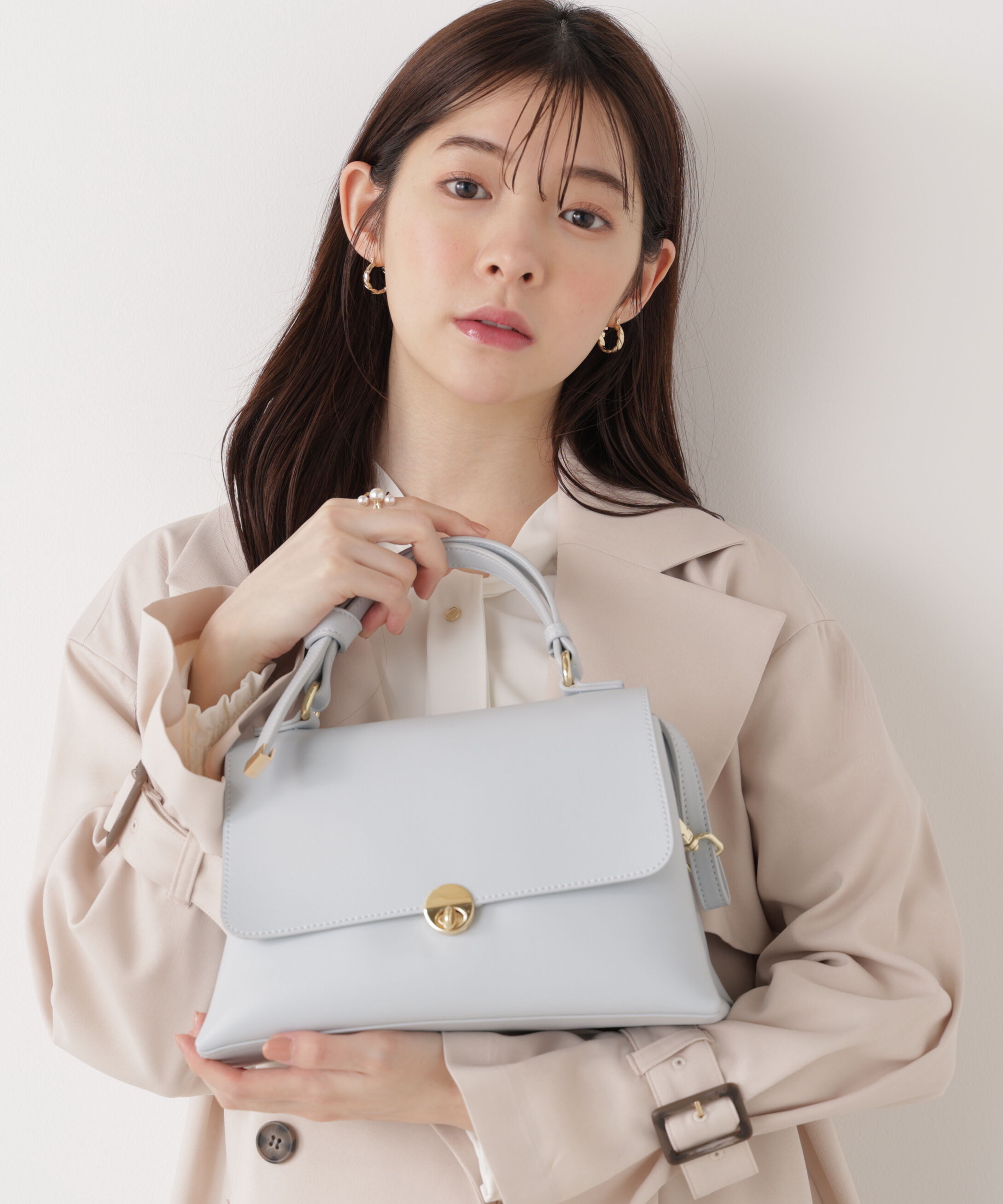 PROPORTION BODY DRESSING「ノットワンハンドルトートバッグ」|その他|ブルー
