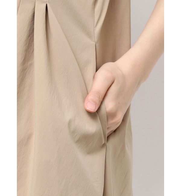 ELENDEEK「FRONT TUCKED OVER SH OP」|ワンピース|