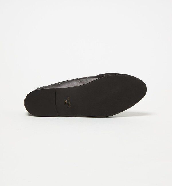 UNITED ARROWS「チュール ビジュー バレエシューズ」|バレエシューズ|