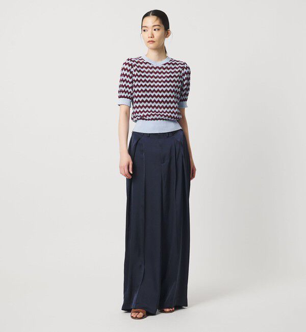 AEWEN MATOPH「＜AEWEN MATOPH＞サテンインタックパンツ ‐ ウォッシャブル - 」|その他|