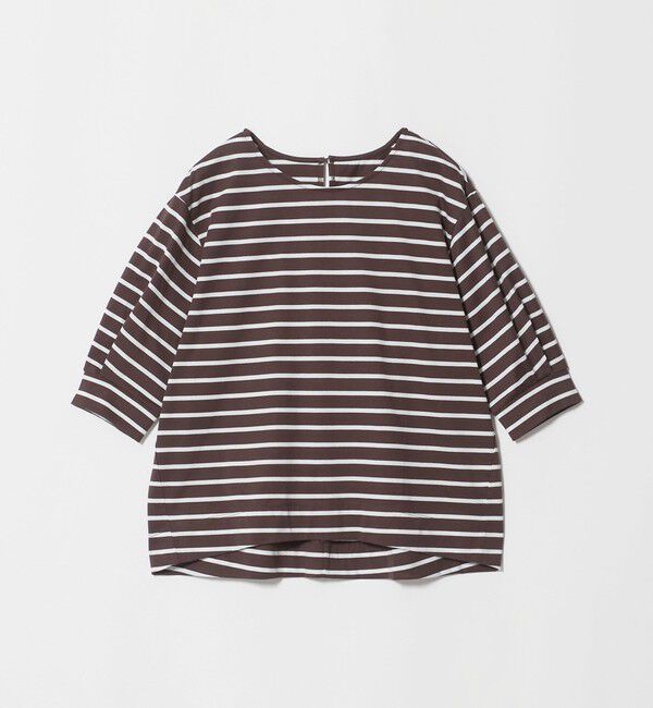 UNITED ARROWS green label relaxing「フォルム スリーブ ボーダー Tシャツ」|Tシャツ・カットソー|MD.BROWN