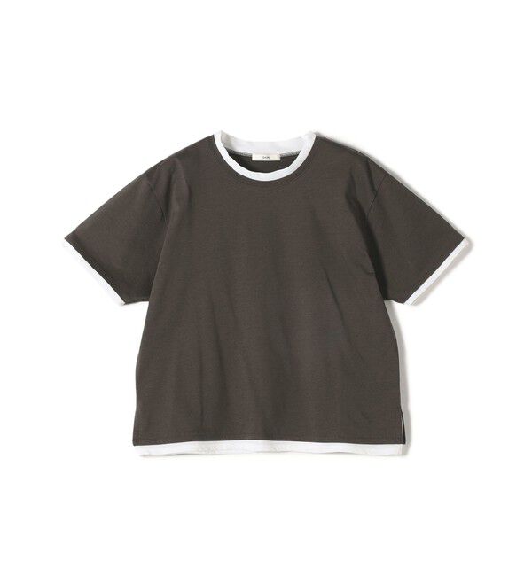 SHIPS for women「〈接触冷感〉レイヤード ライク TEE」|Tシャツ・カットソー|