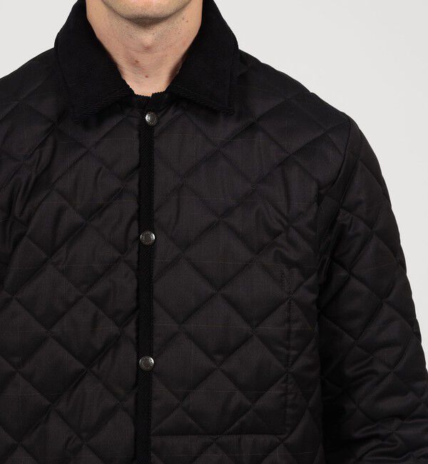 TOMORROWLAND MENS「【別注】LAVENHAM DENHAM ウールキルティングブルゾン V.B.CANONICO」|ブルゾン・スタジャン|