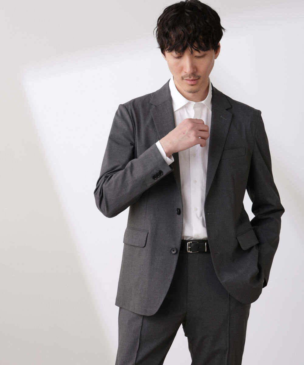 NANO universe「｢N JACKET BASIC｣トロピカルストレッチジャケット（セットアップ可）」|スーツ|