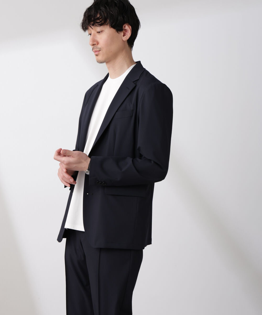 NANO universe「｢N JACKET BASIC｣トロピカルストレッチジャケット（セットアップ可）」|スーツ|