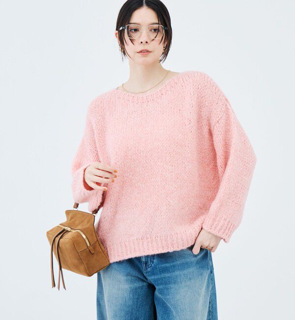 NOLLEY'S「【WEB限定】【Tricots Jean Marc】SESAMY」|ニット・セーター|ベビーピンク