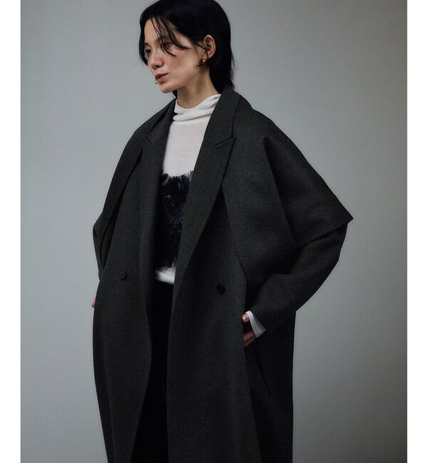SALON adam et rope'「シャルムリバーロングコート」|その他|チャコール(06)